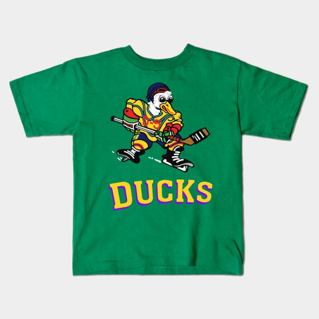 Ducks Jersey Kids T-Shirt by geekingoutfitters